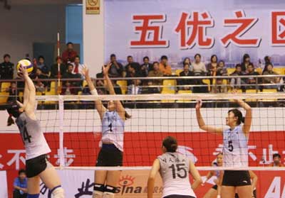 直播女排联赛:四川VS浙江